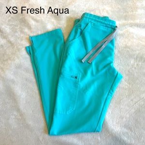 Figs XS Fresh Aqua Yola scrub pants